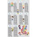 Öğretici Çocuk Odası Halısı - KIDS DH 3087